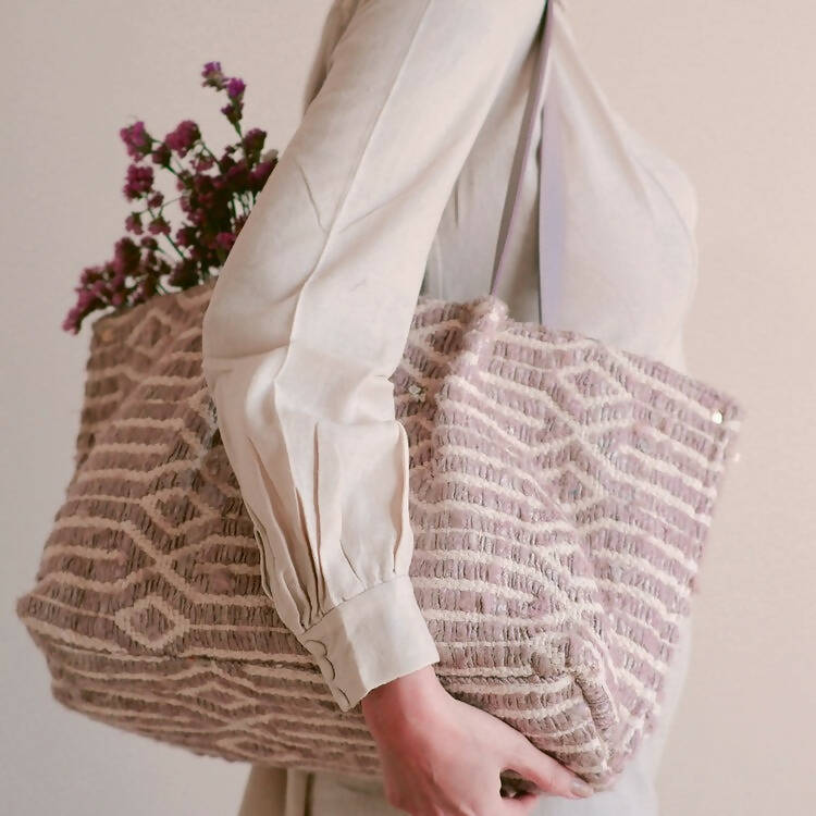 Violet Voyage Tote Bag