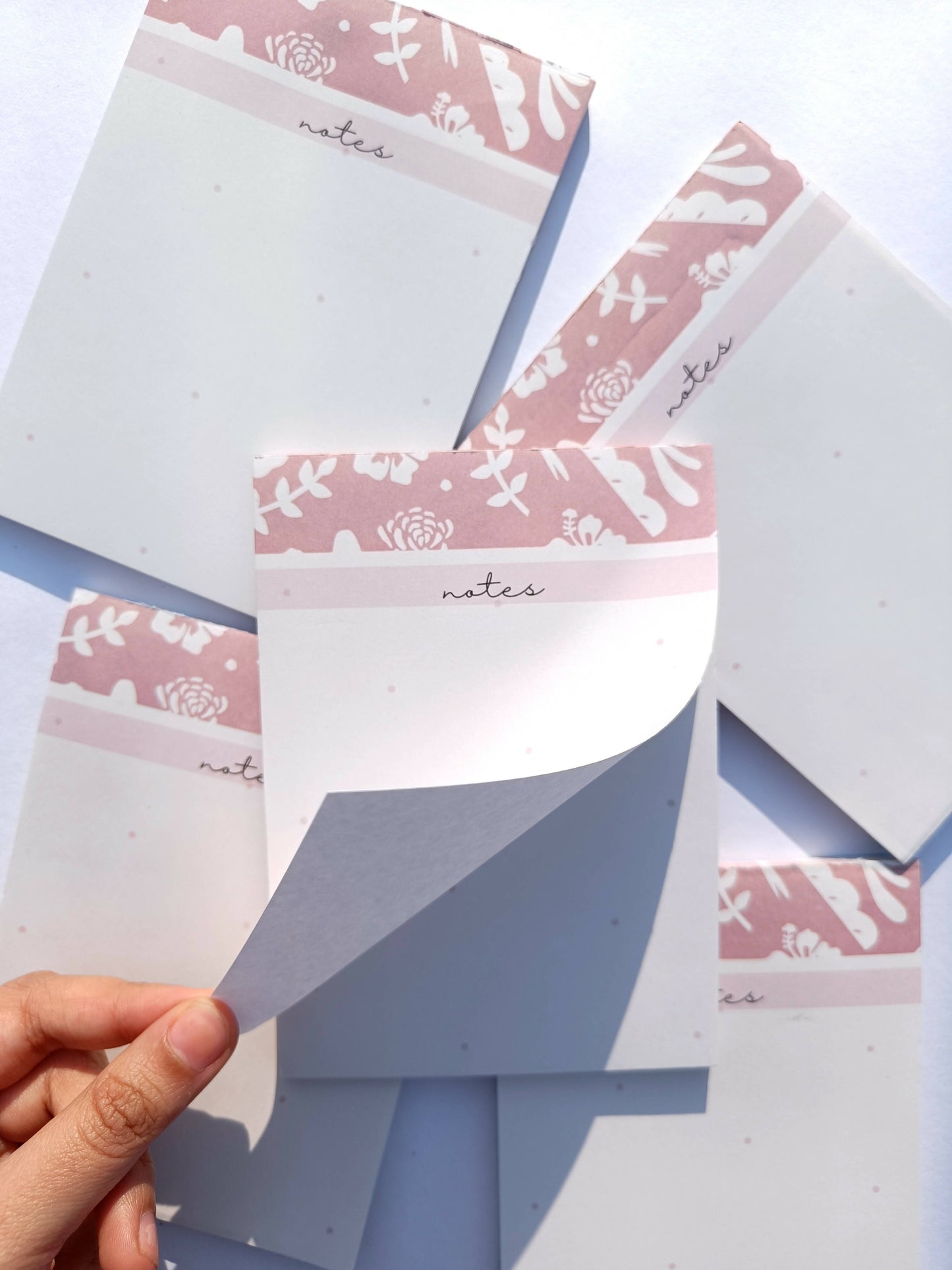 Floral Notepads (Set of 4)