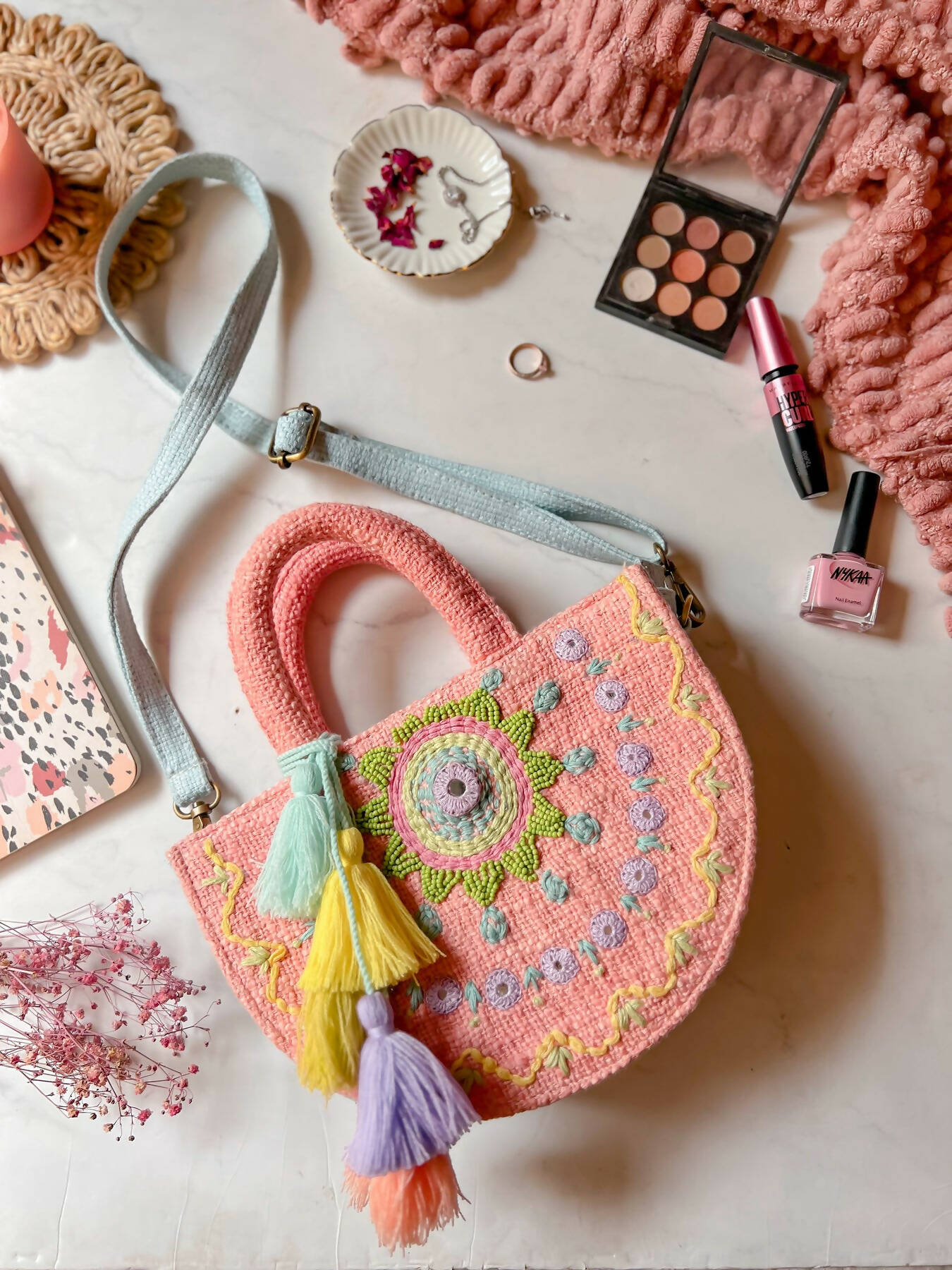 Dreamy Dahlia Sling Bag