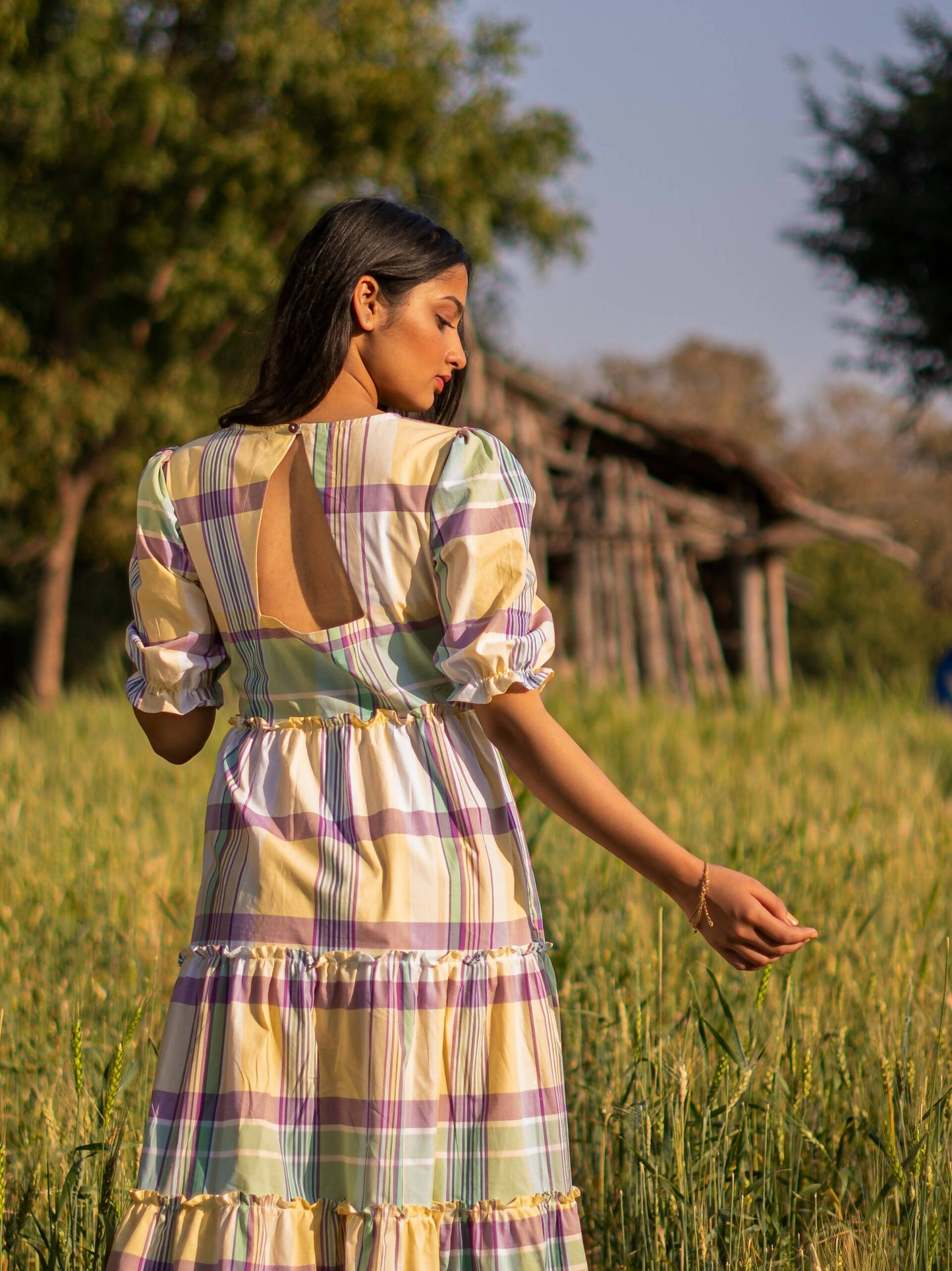 Sunset Gold Dress