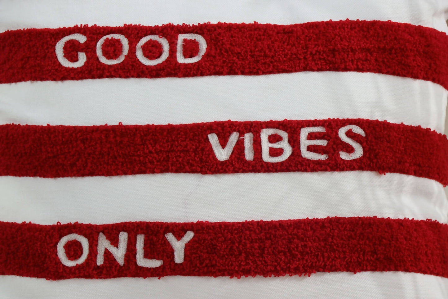 Good Vibes - Hand Embroidered (Pack of 1)