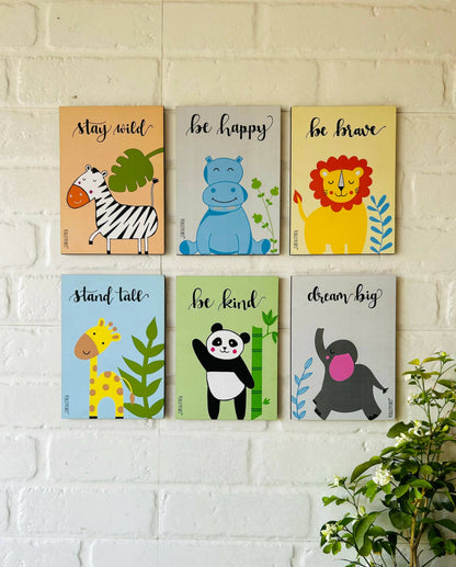 Jungle Theme- Set of 6 (Room Decor)