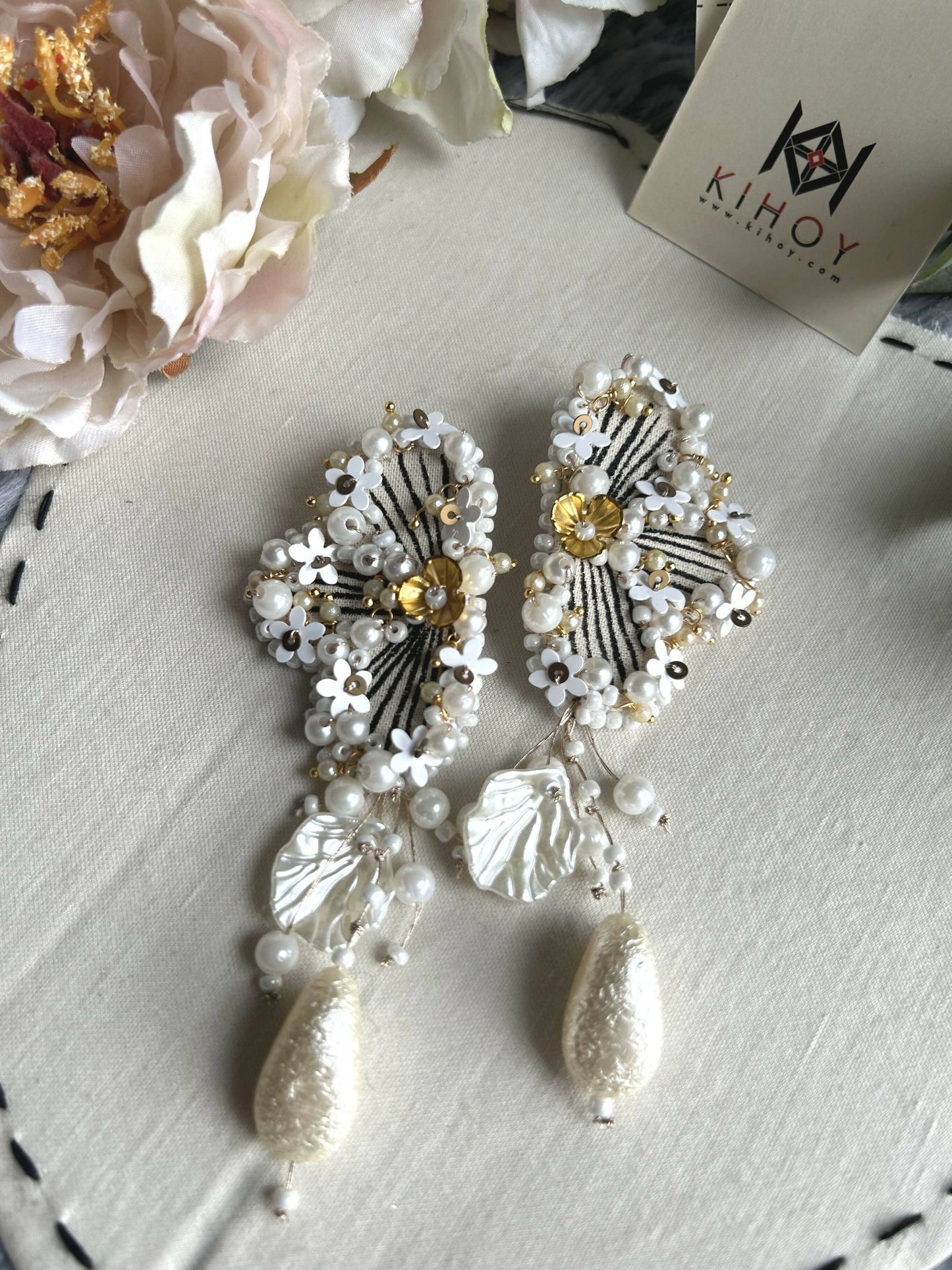 Gajra Handmade Earrings