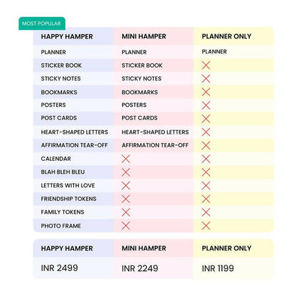 Meraki (Happy Hamper/Mini Hamper/Planner)