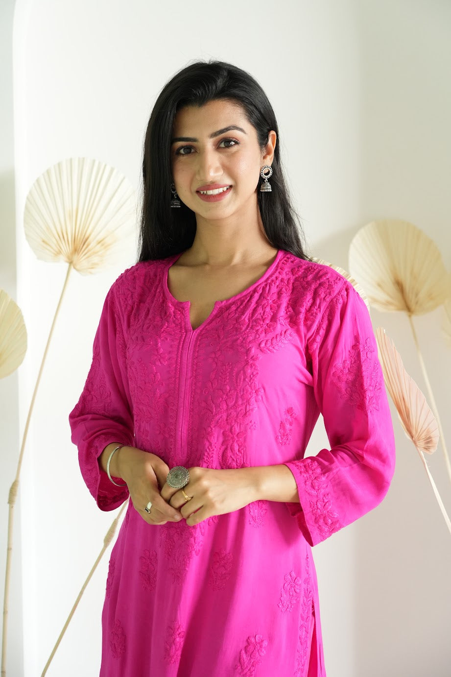 Gulbahar Chikankari Kurti