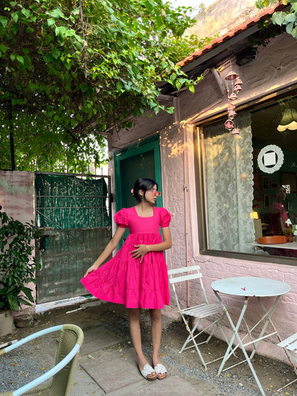 Hot Pink Twirkie dress