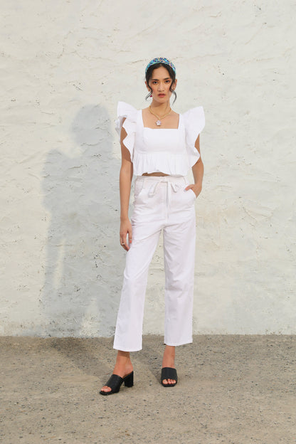 White Enchantress Trousers