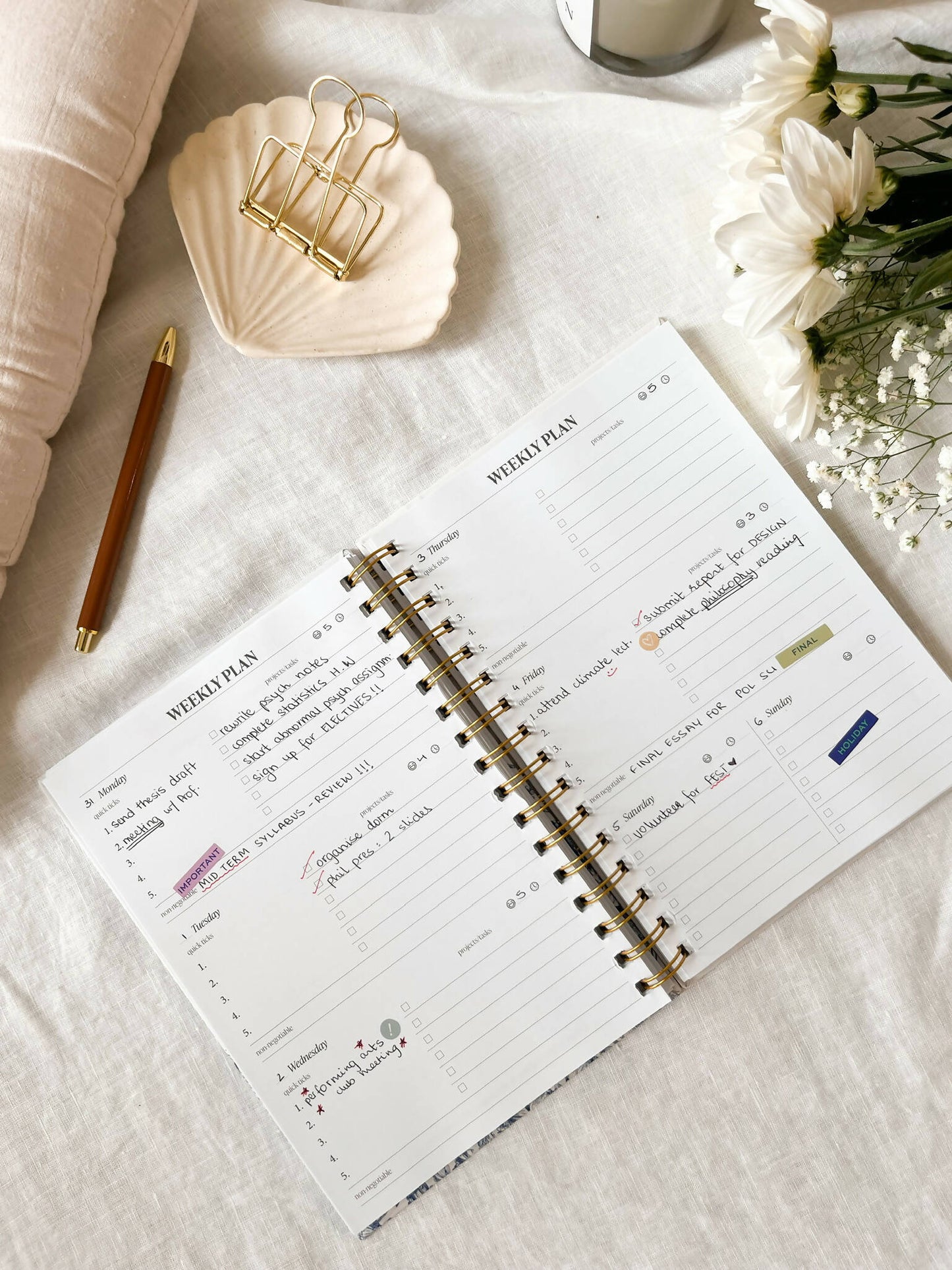 Academic Planner | Gauche