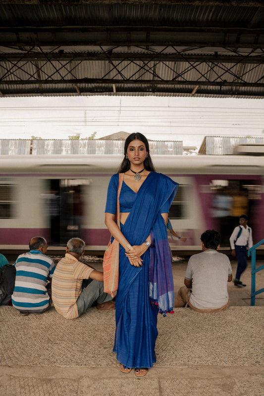 Jindagi Ki Railgadi Mul Modal Saree