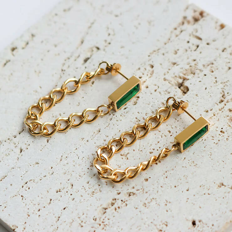 Bolo Chain Earrings