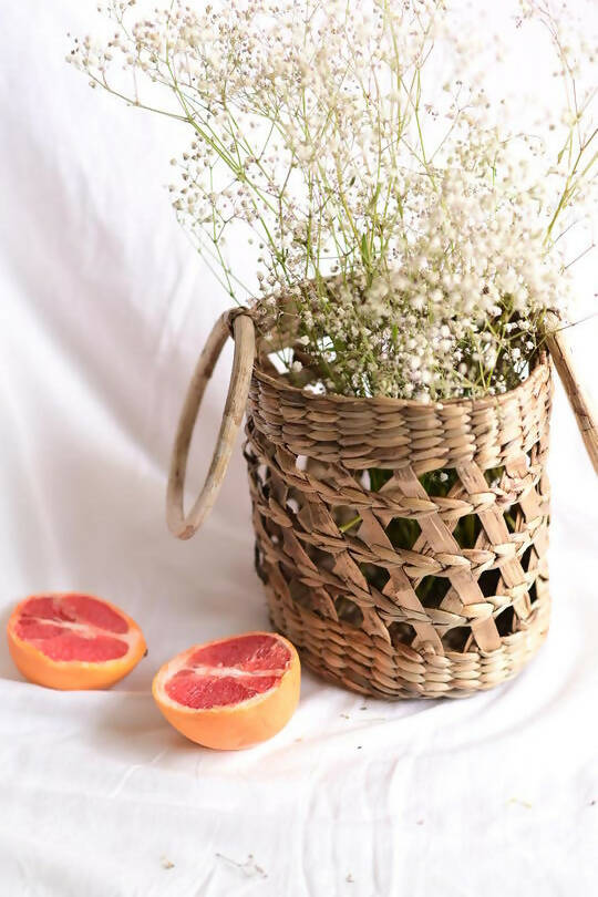 Meadow Cane Basket