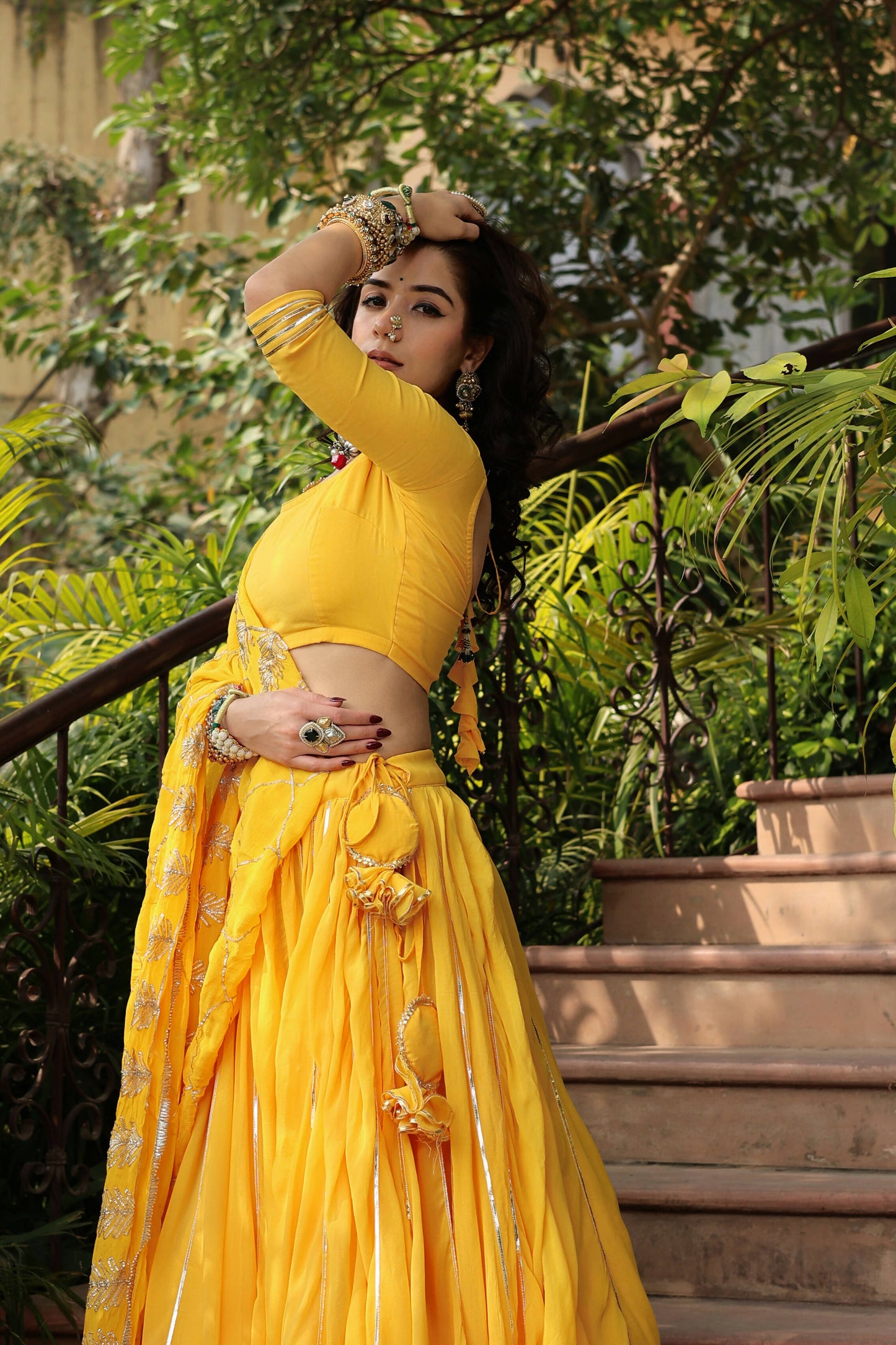 Padmini Yellow Lehenga