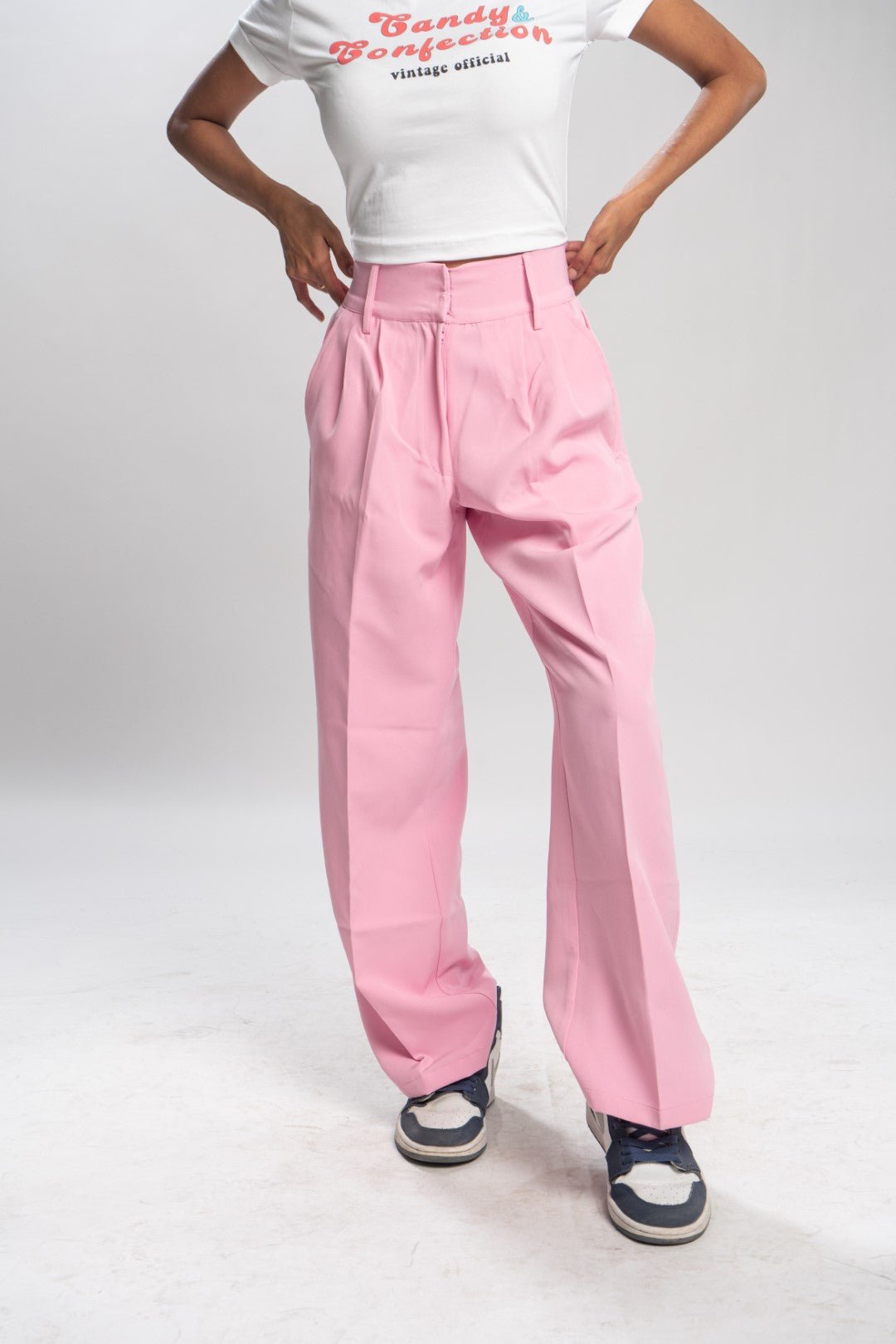 HIGH WAIST KOREAN PANT, Dry clean at Rs 500/piece in Surat | ID:  2850652545562