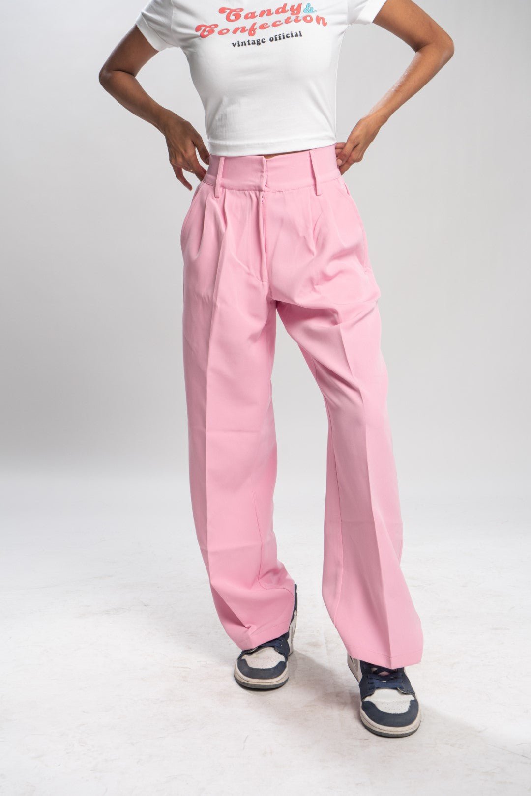 WOMEN'S LIGHTWEIGHT COOL WOOL PLEATED PANT IN FUCHSIA – Nigel Curtiss