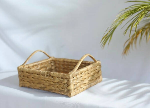 Water Hyacinth Square Tray