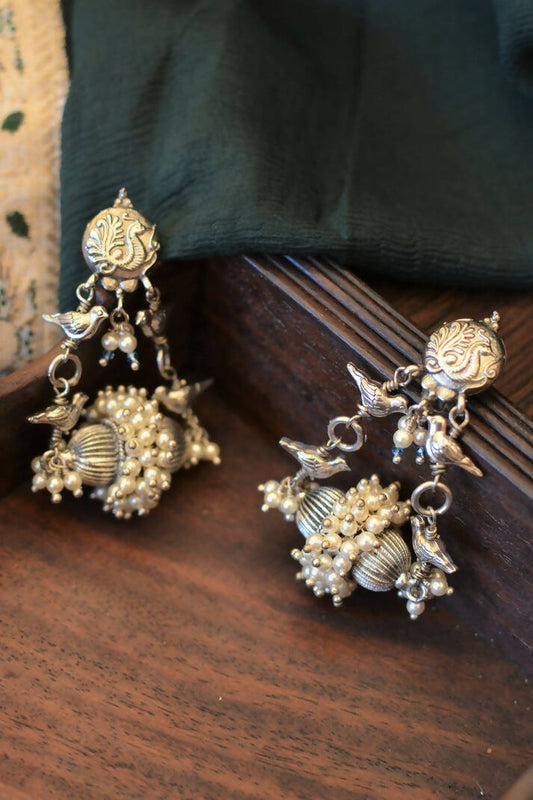 Bird Feeder Earrings