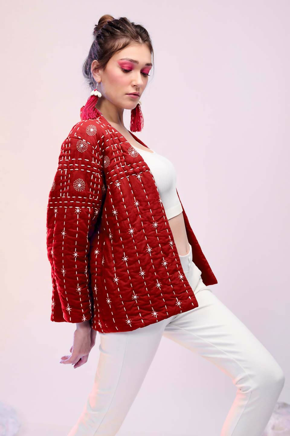 Svea Thread Embroidered Jacket