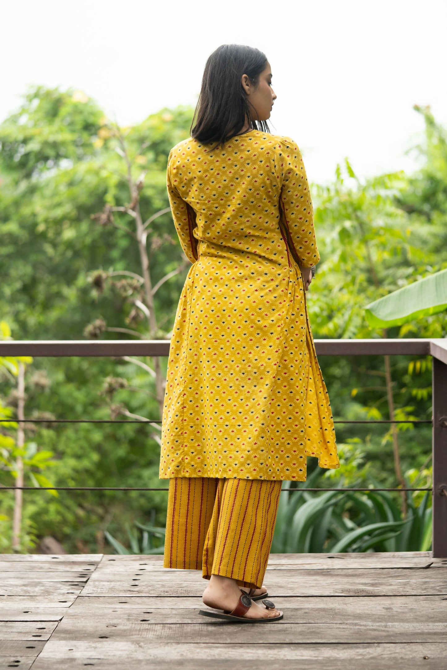 Kesari Kurta Set