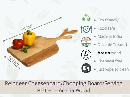 Reindeer Cheeseboard/Chopping Board/Serving Platter