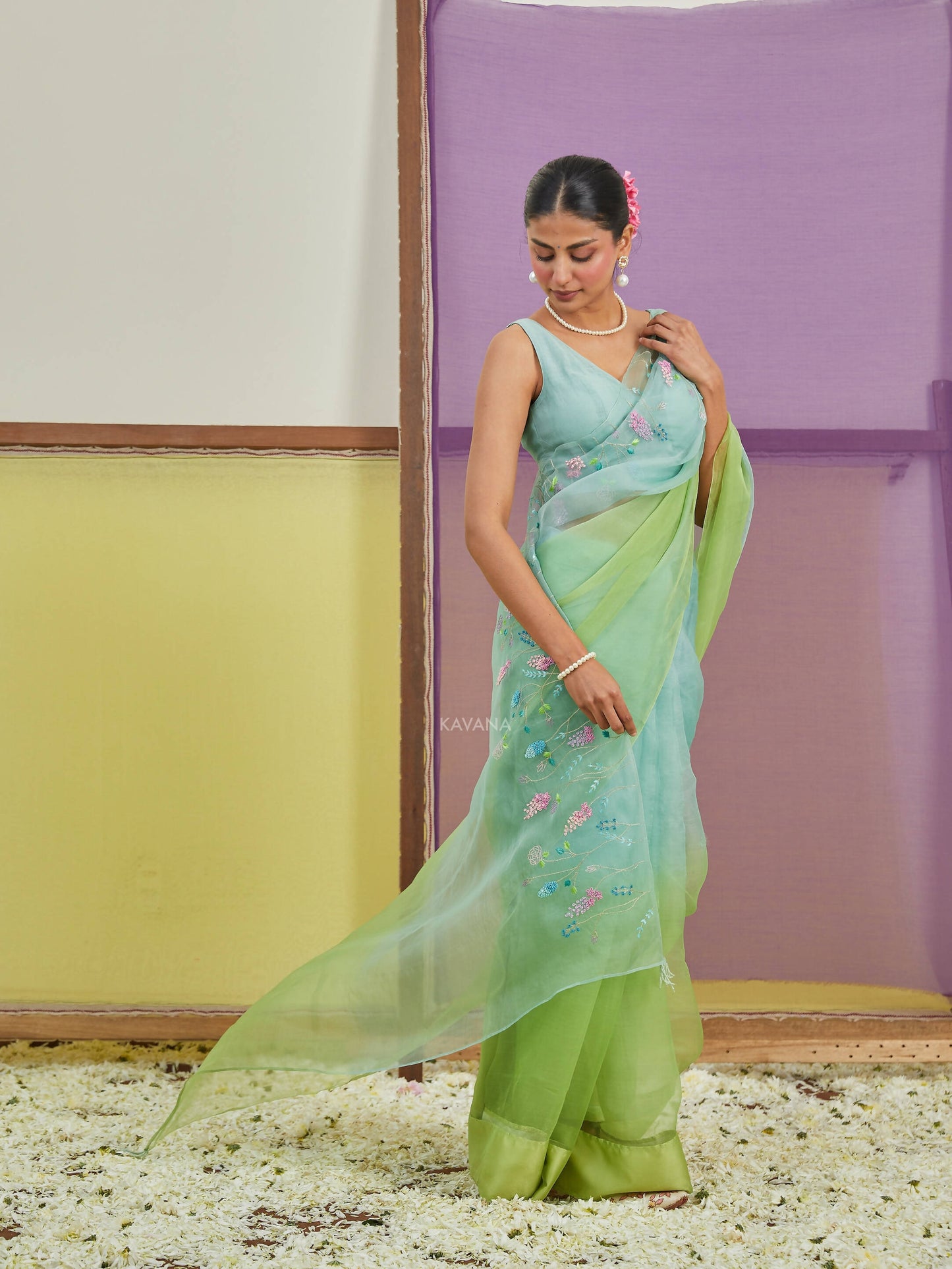 Pakhija Silk Organza Saree