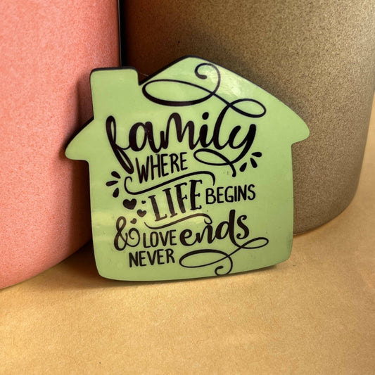 Family Fridge Magnet