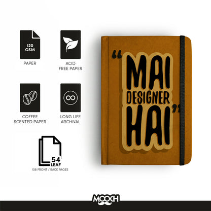 Mai Designer Hai - A5 Handcrafted Diary | Notebook