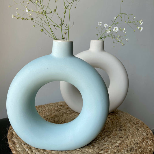 Donut Vase - Set Of 2