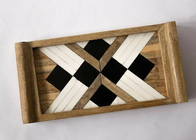 Black & White Tray