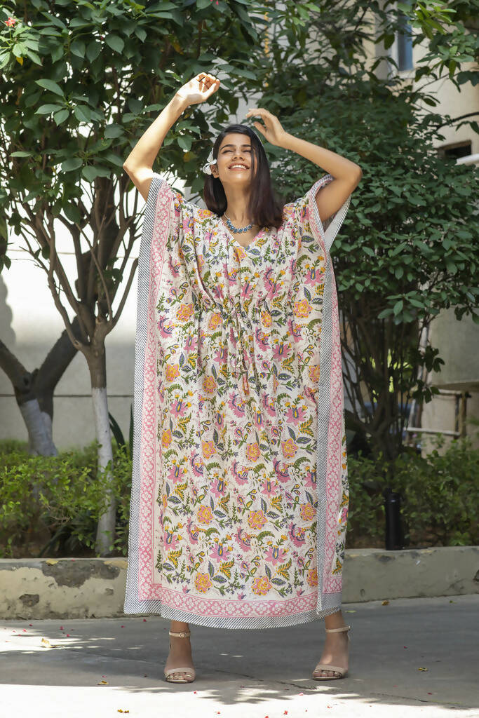 Pink City Placidity Kaftan