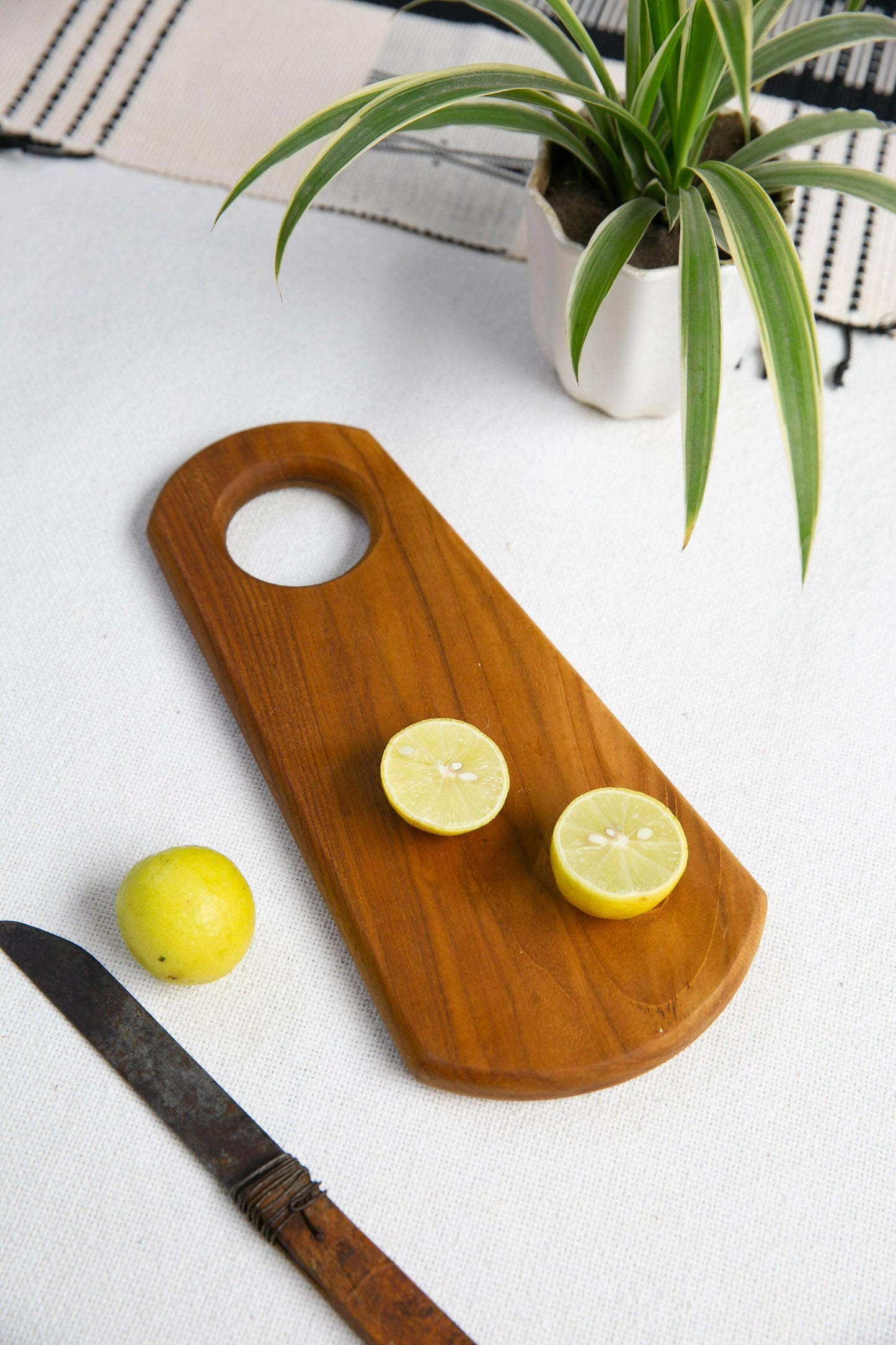 Solid Teak Wood Chopping Board/Serving Board Paddle Board