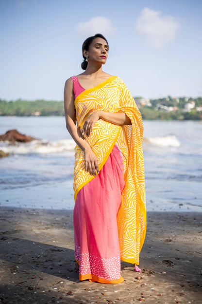 Algas Mul Cotton Saree