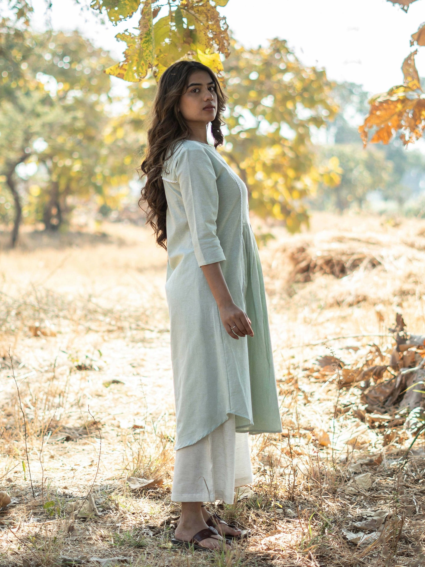 Hint Of Mint Kurta Set