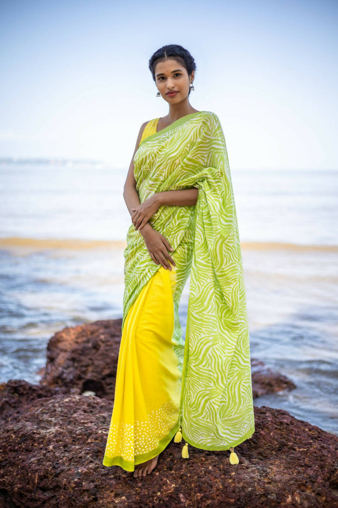 Algas Mul Cotton Saree