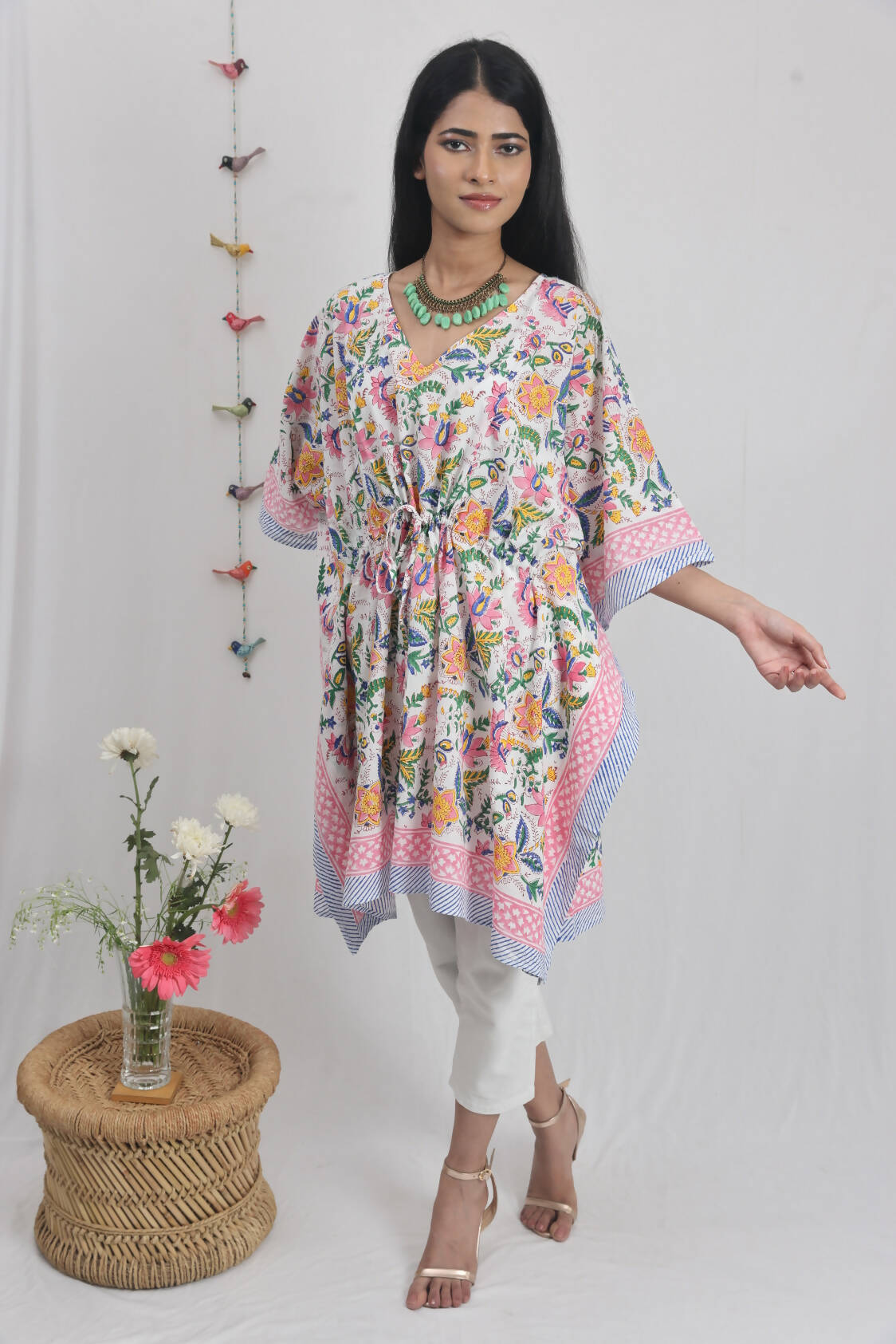 Pink City Placidity Kaftan