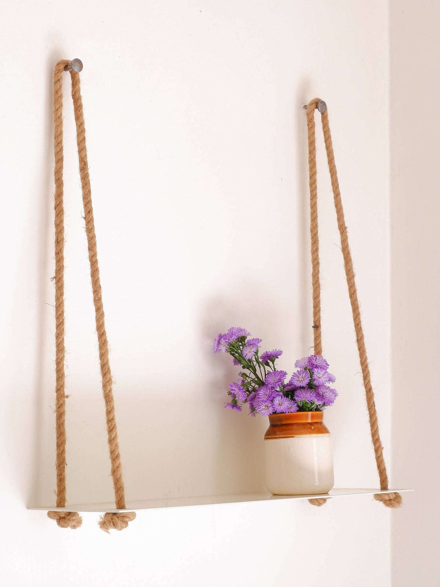 Calyx Hanging Shelf- Off White