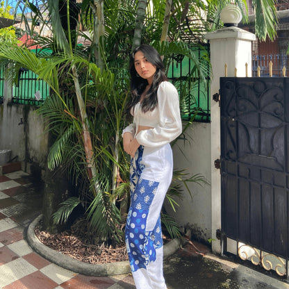 Indigo Blanc Pants