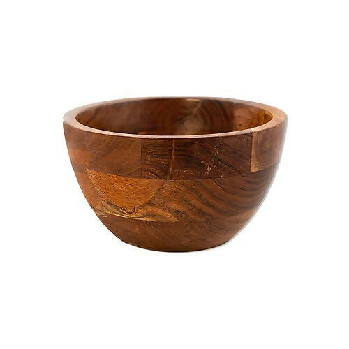 Serving Bowl Wooden U Shaped