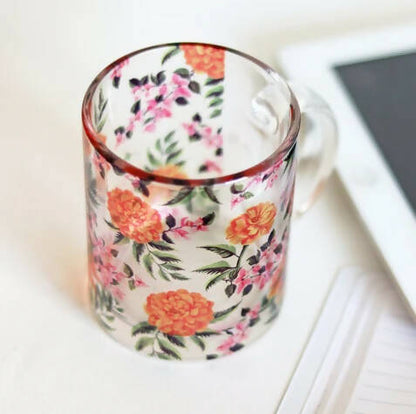 Marigold Glass Mug