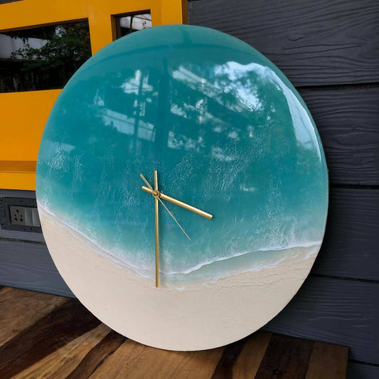 Aqua Ocean Clock