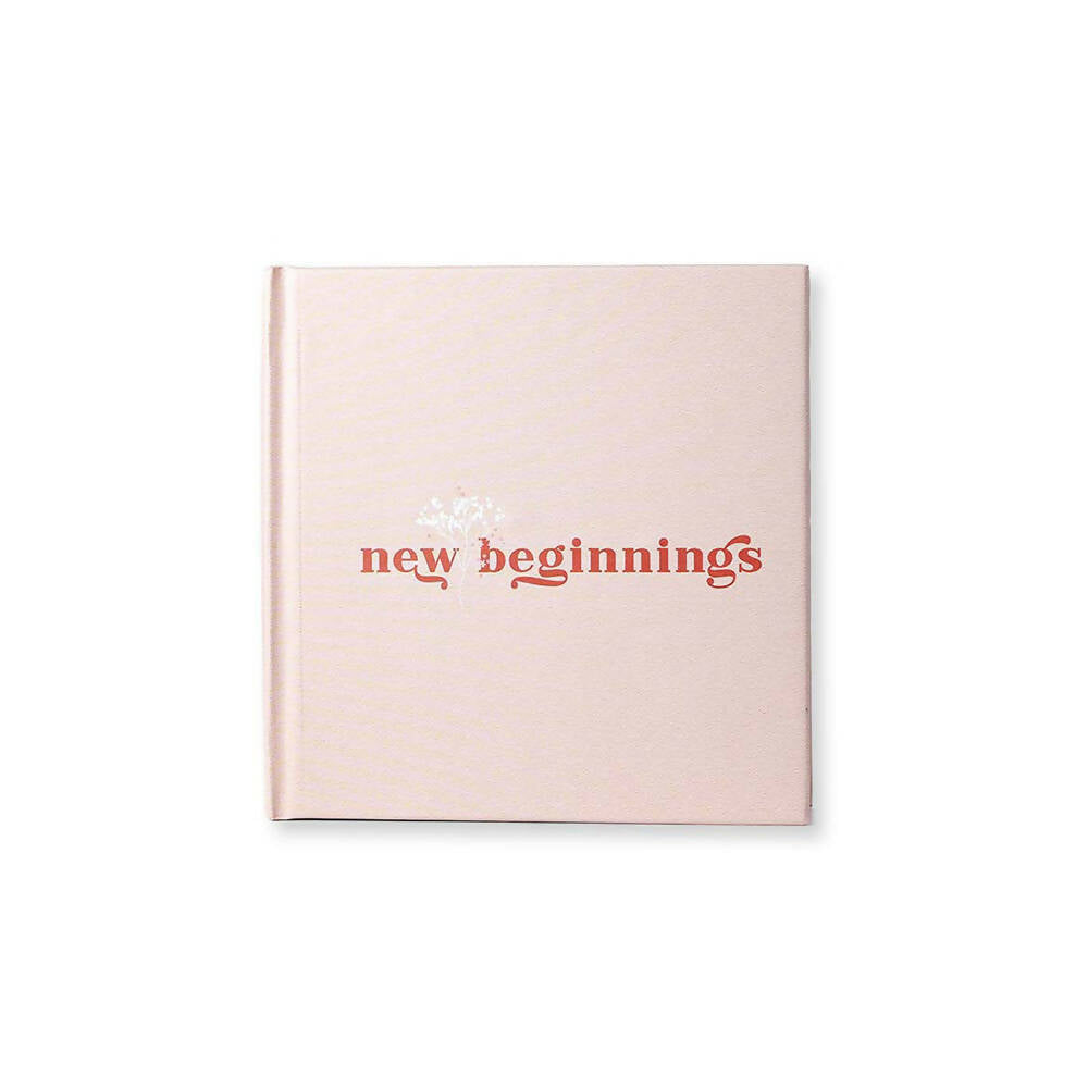 New Beginnings Hardcover Notebook