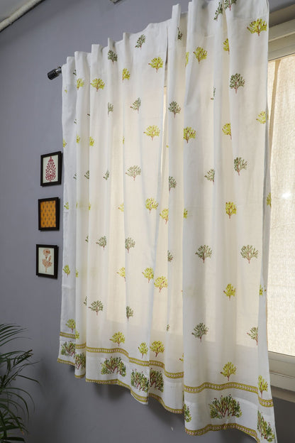 Envy Zinnia Cotton Window Curtain