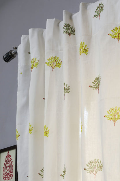 Envy Zinnia Cotton Window Curtain