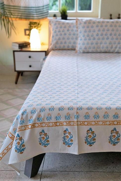 Everfresh Handblock Printed Cotton Bedsheet