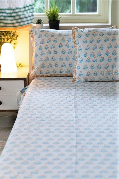 Everfresh Handblock Printed Cotton Bedsheet