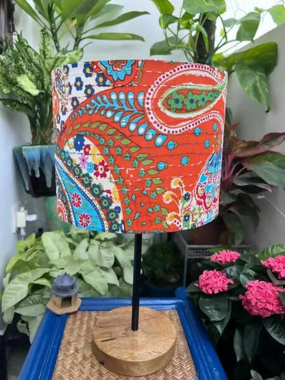 Lampshade - Kantha