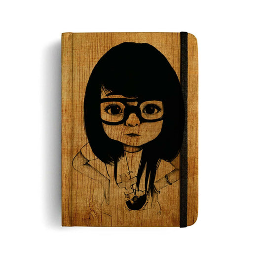 Nerd Girl - A5 Handcrafted Diary | Notebook