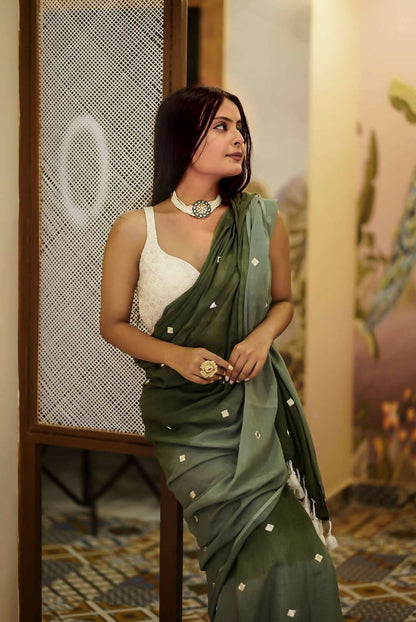 Green Bee Saree