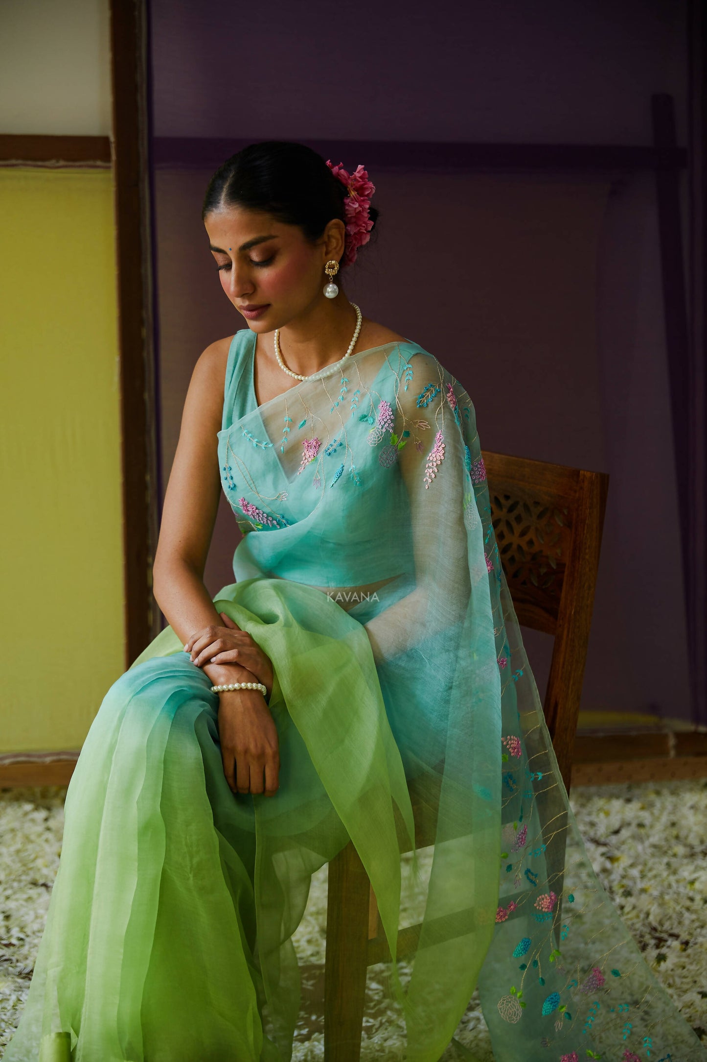 Pakhija Silk Organza Saree