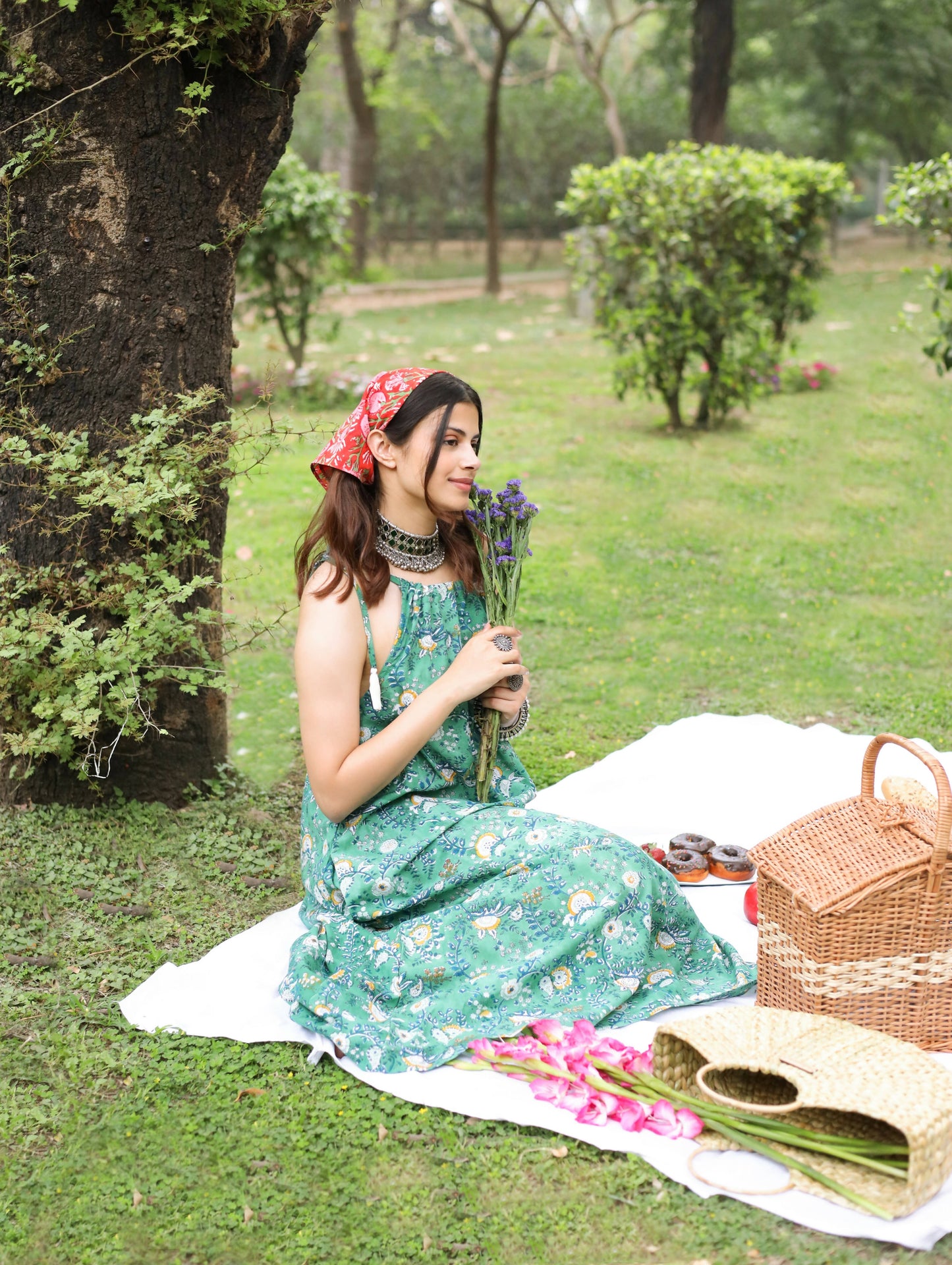 Green Maxi Dress