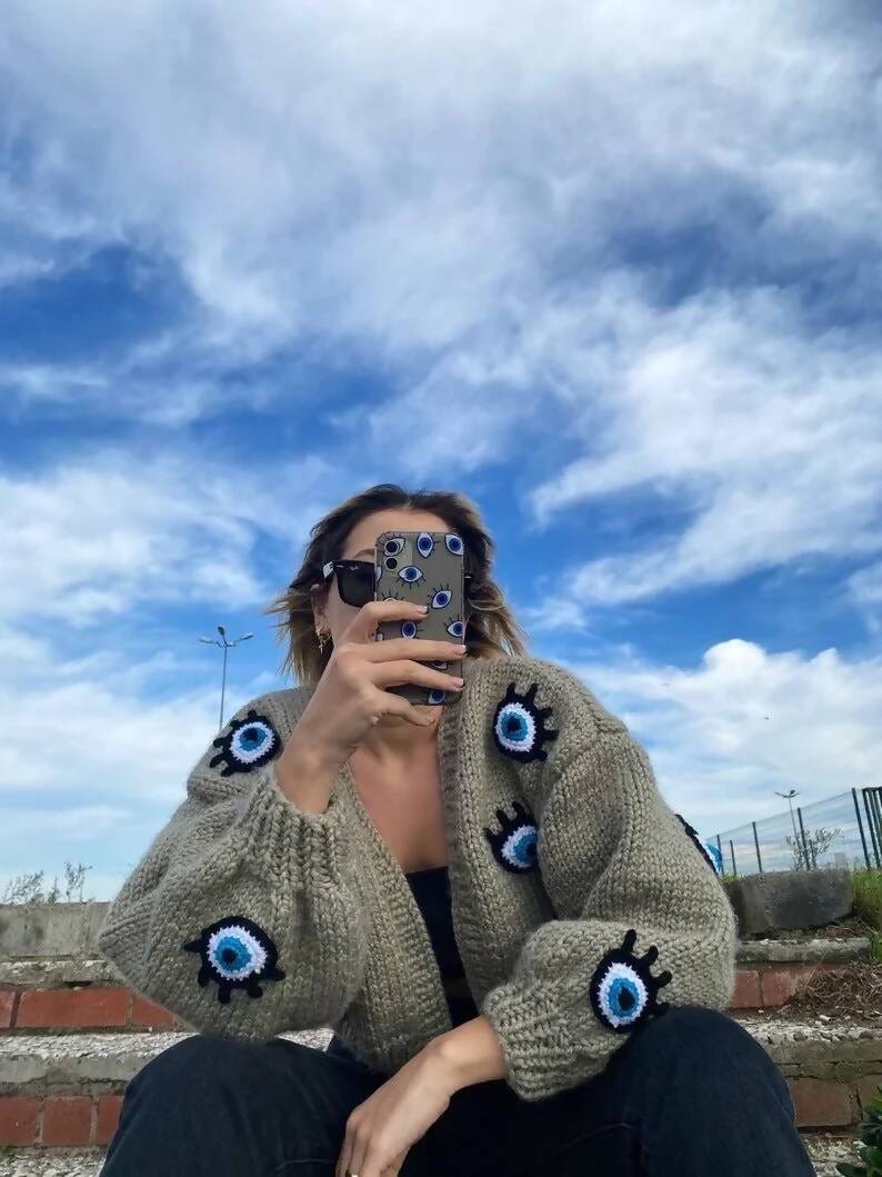 Evil Eye Sweater